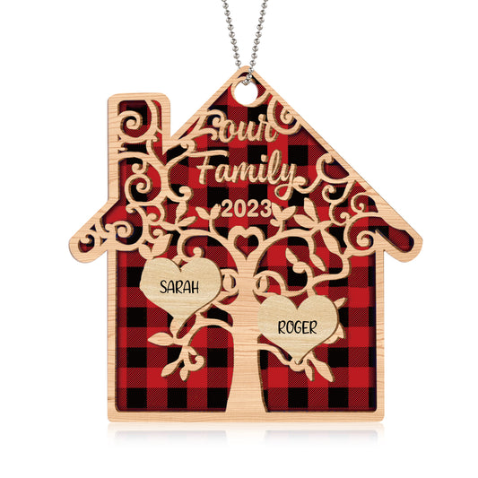 Christmas Decoration Custom Name Ornament