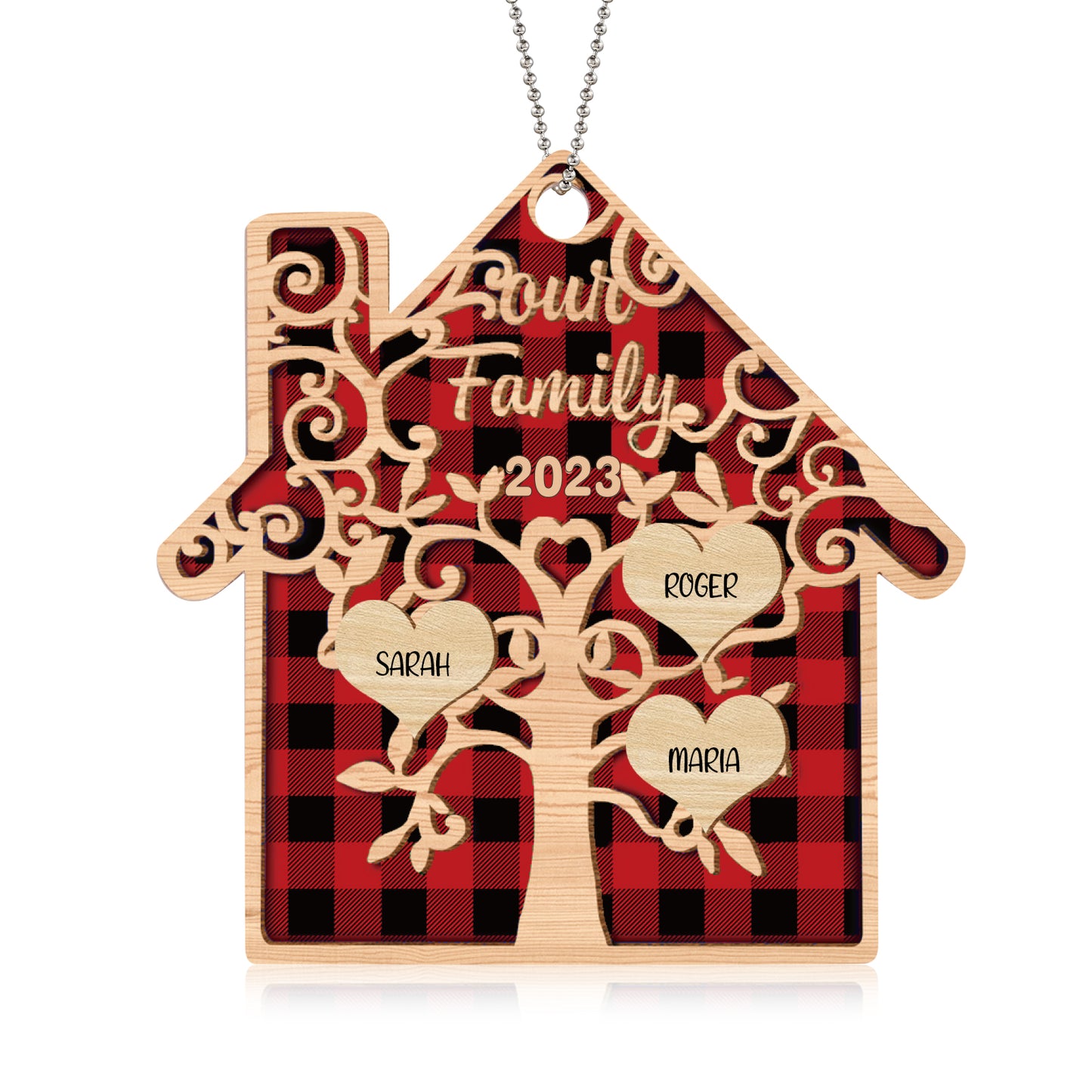 Christmas Decoration Custom Name Ornament