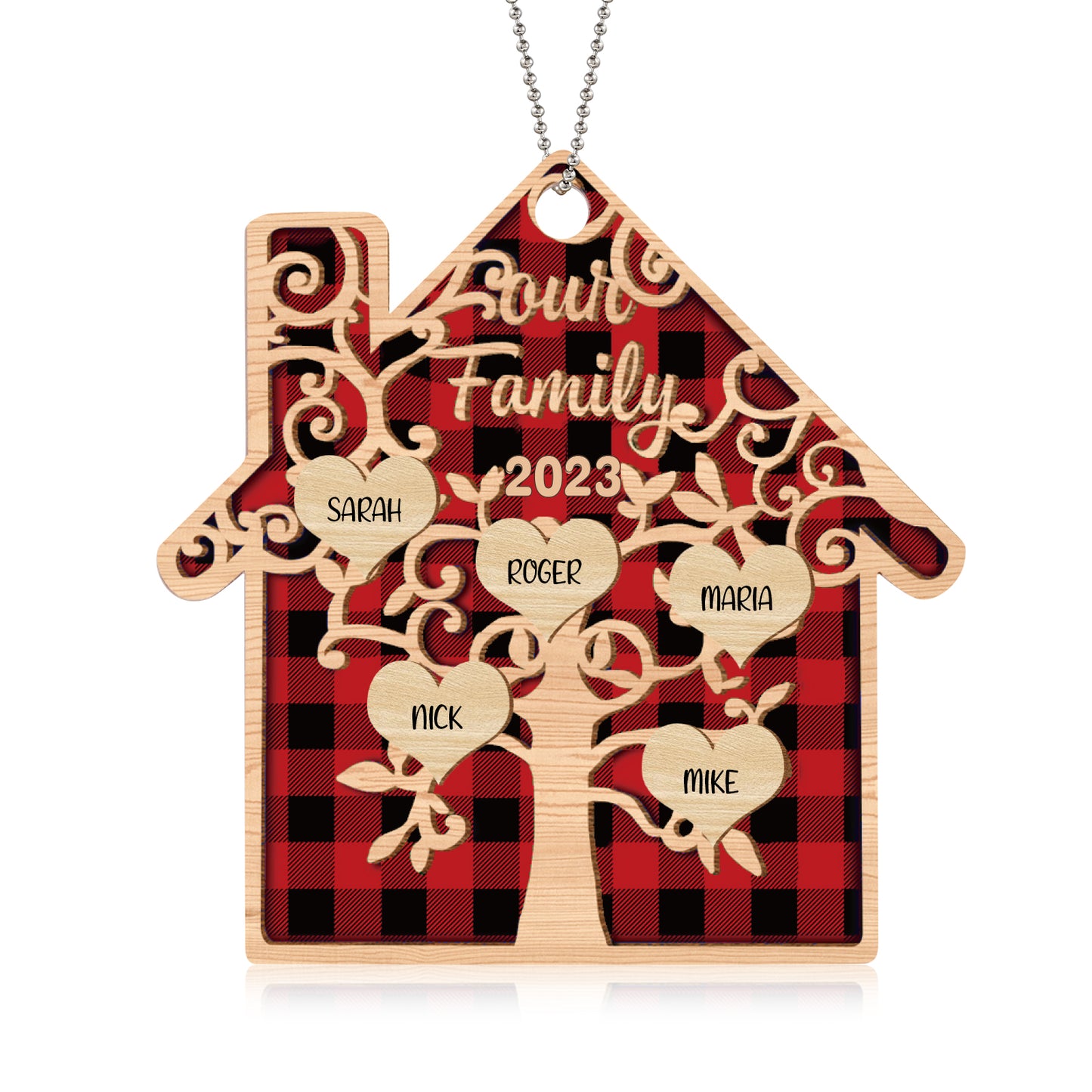 Christmas Decoration Custom Name Ornament