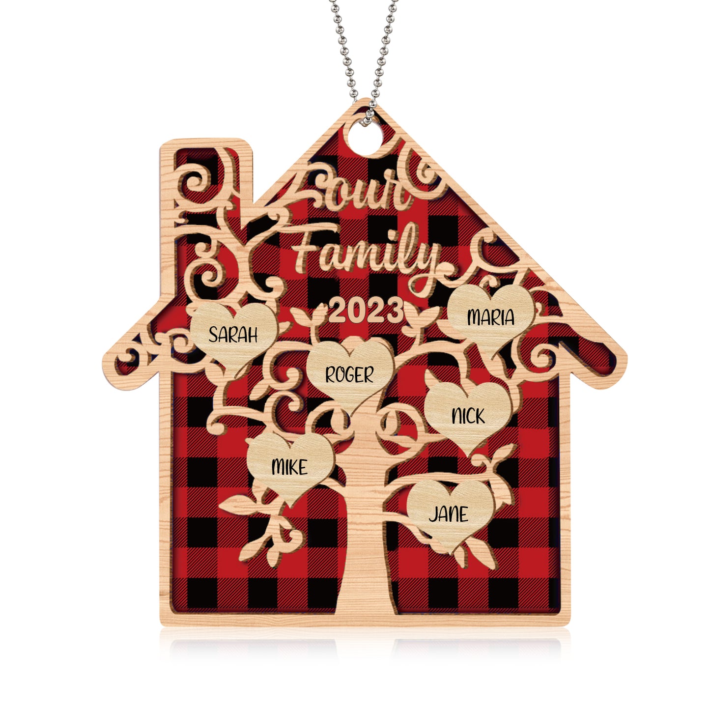 Christmas Decoration Custom Name Ornament