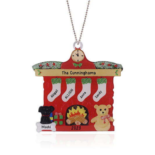 Christmas Decoration Custom Name Ornament