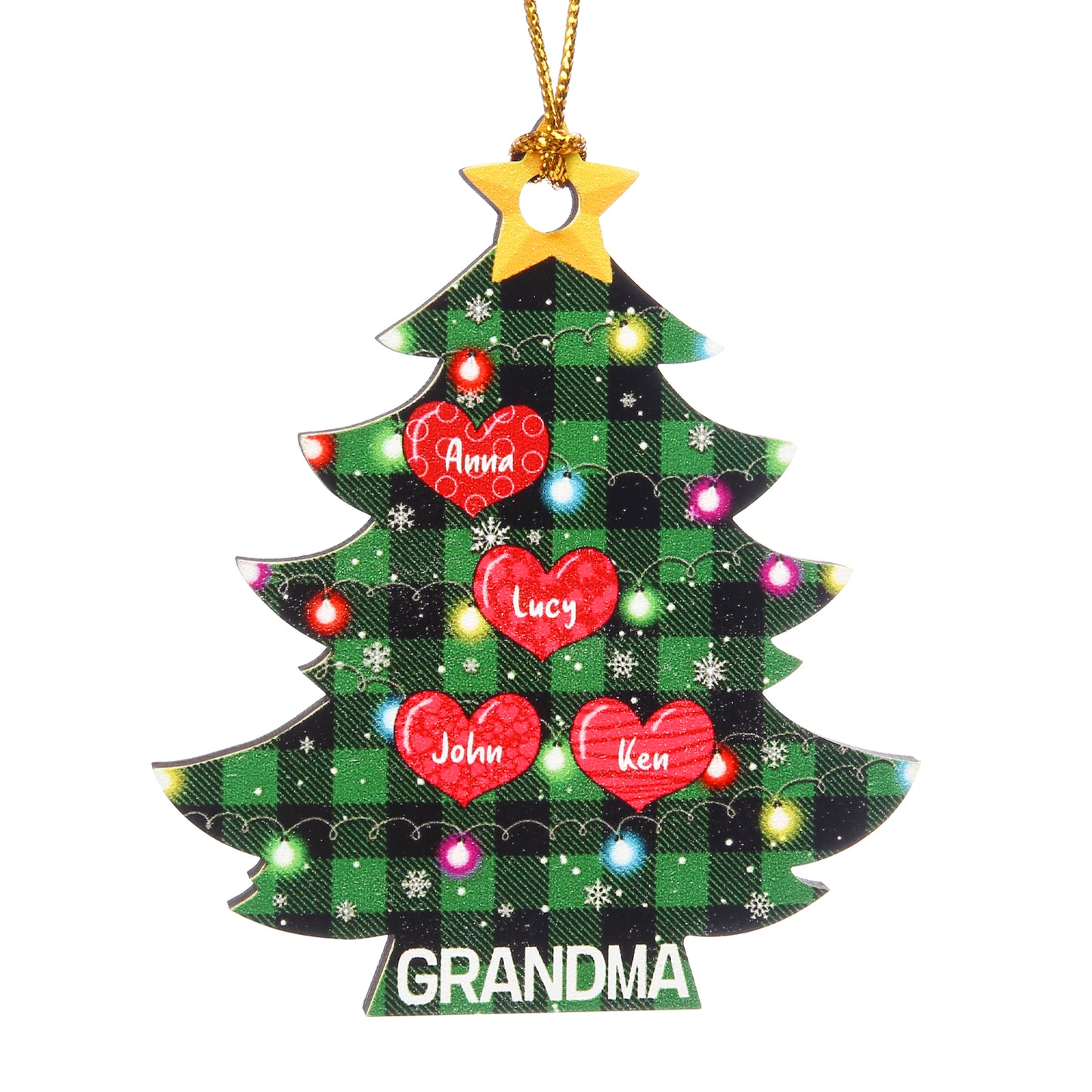 Christmas Tree Personalized Christmas Ornament