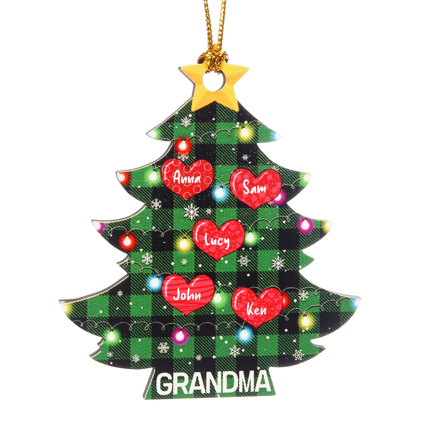 Christmas Tree Personalized Christmas Ornament