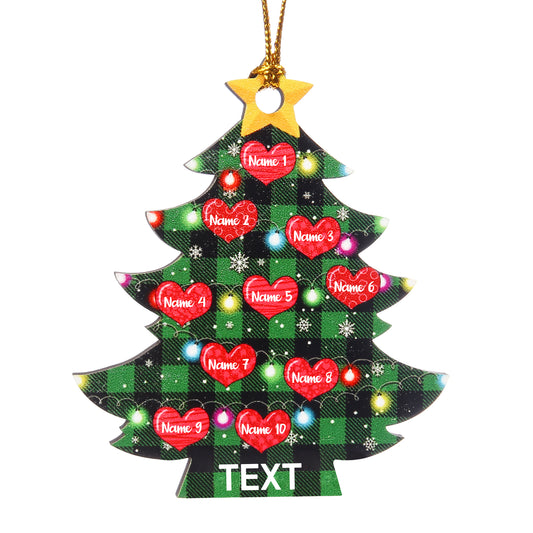 Christmas Tree Personalized Christmas Ornament