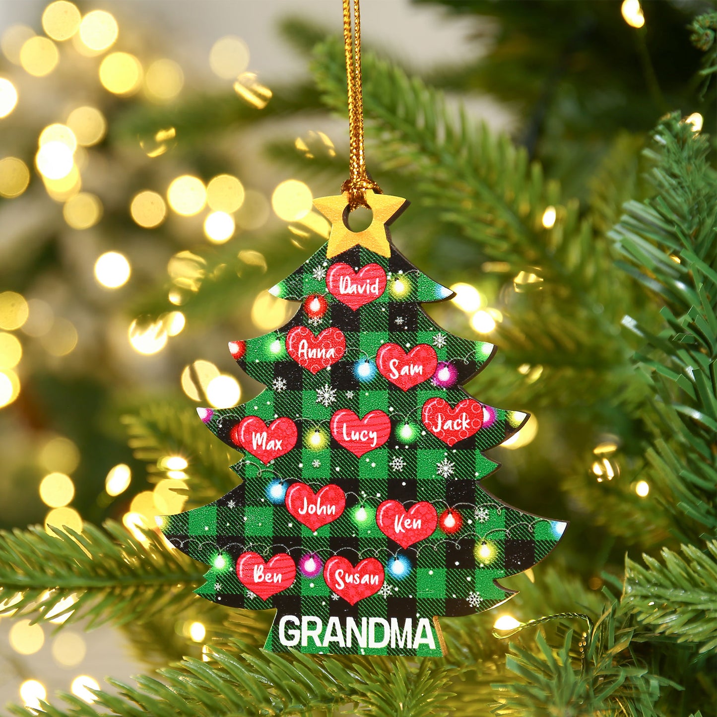 Christmas Tree Personalized Christmas Ornament