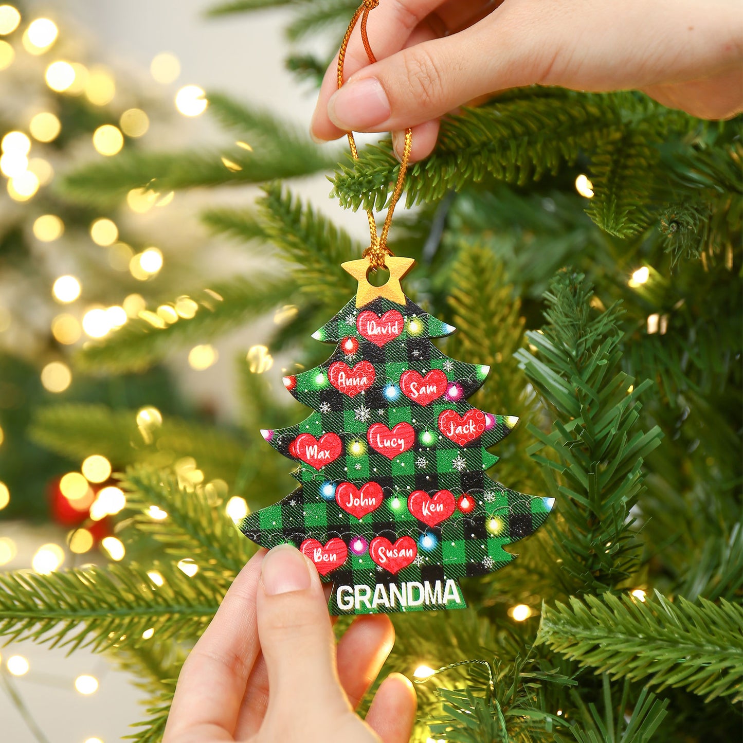 Christmas Tree Personalized Christmas Ornament