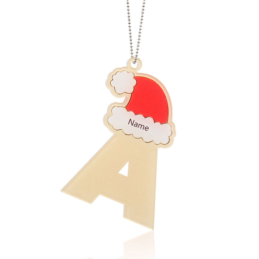 Christmas Decoration Custom Name Letter Ornament