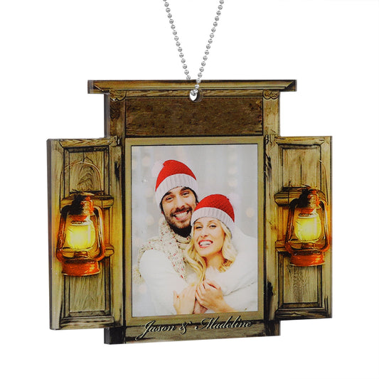 Christmas Decoration Custom Name And Photo Ornament