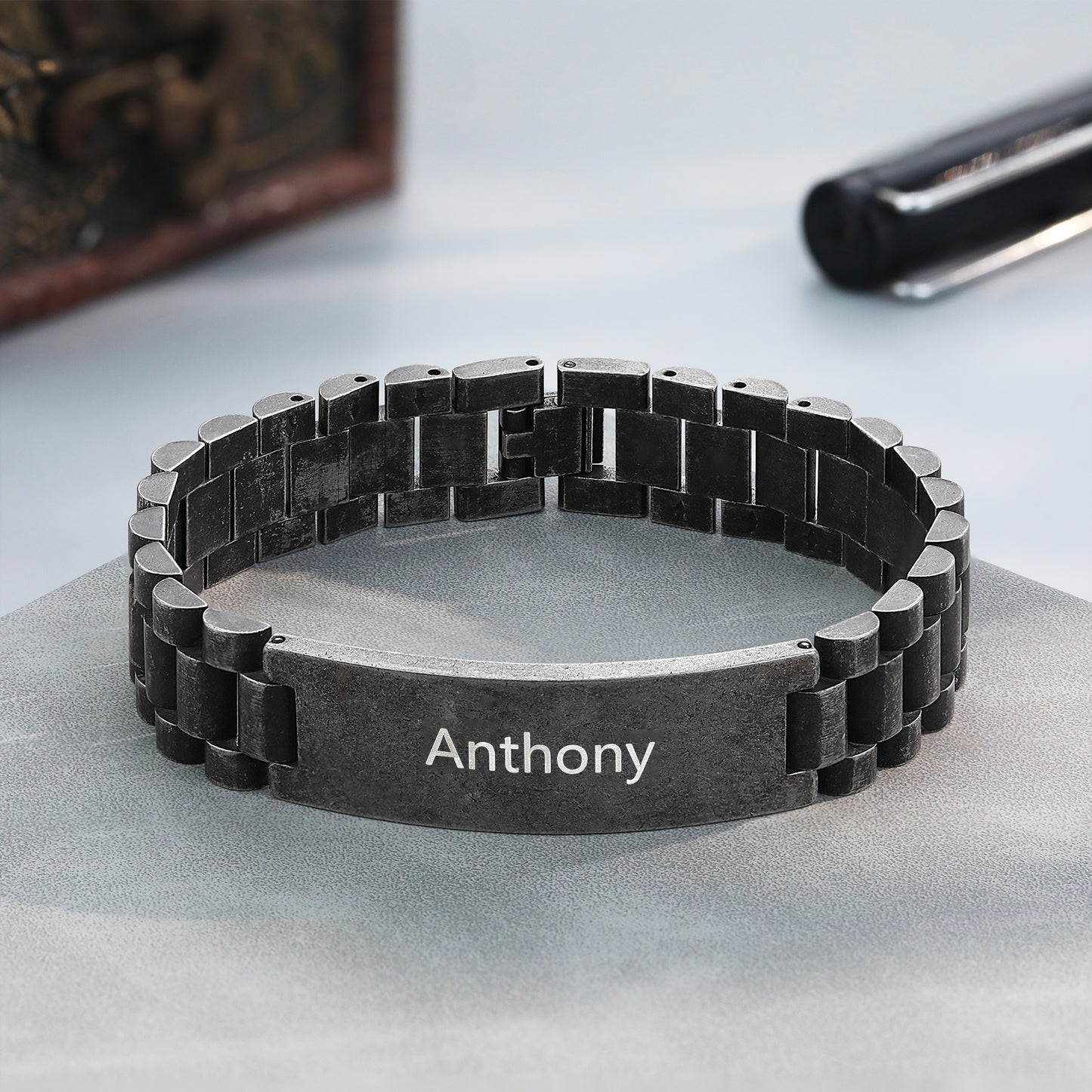 Custom Name Men Bracelet