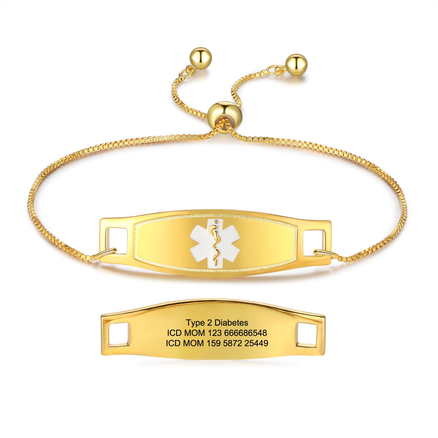 Custom Medical Bracelet