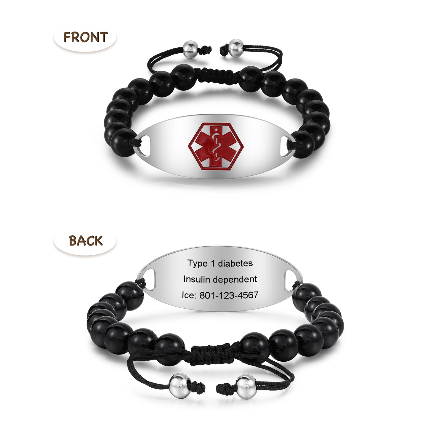 Custom Medical Bracelet