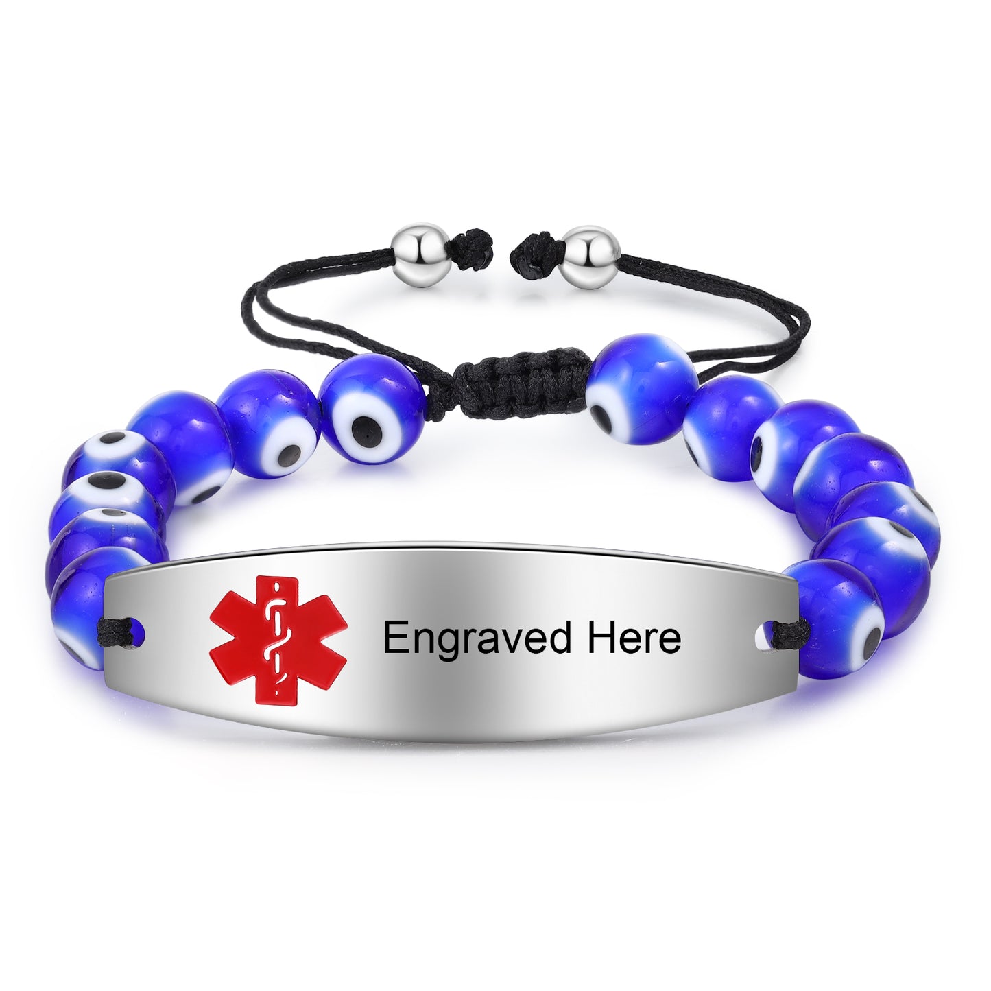 Custom Stainless Steel Medical Bracelet