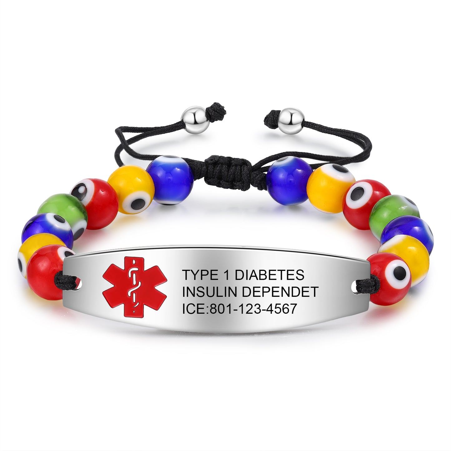 Custom Stainless Steel Medical Bracelet