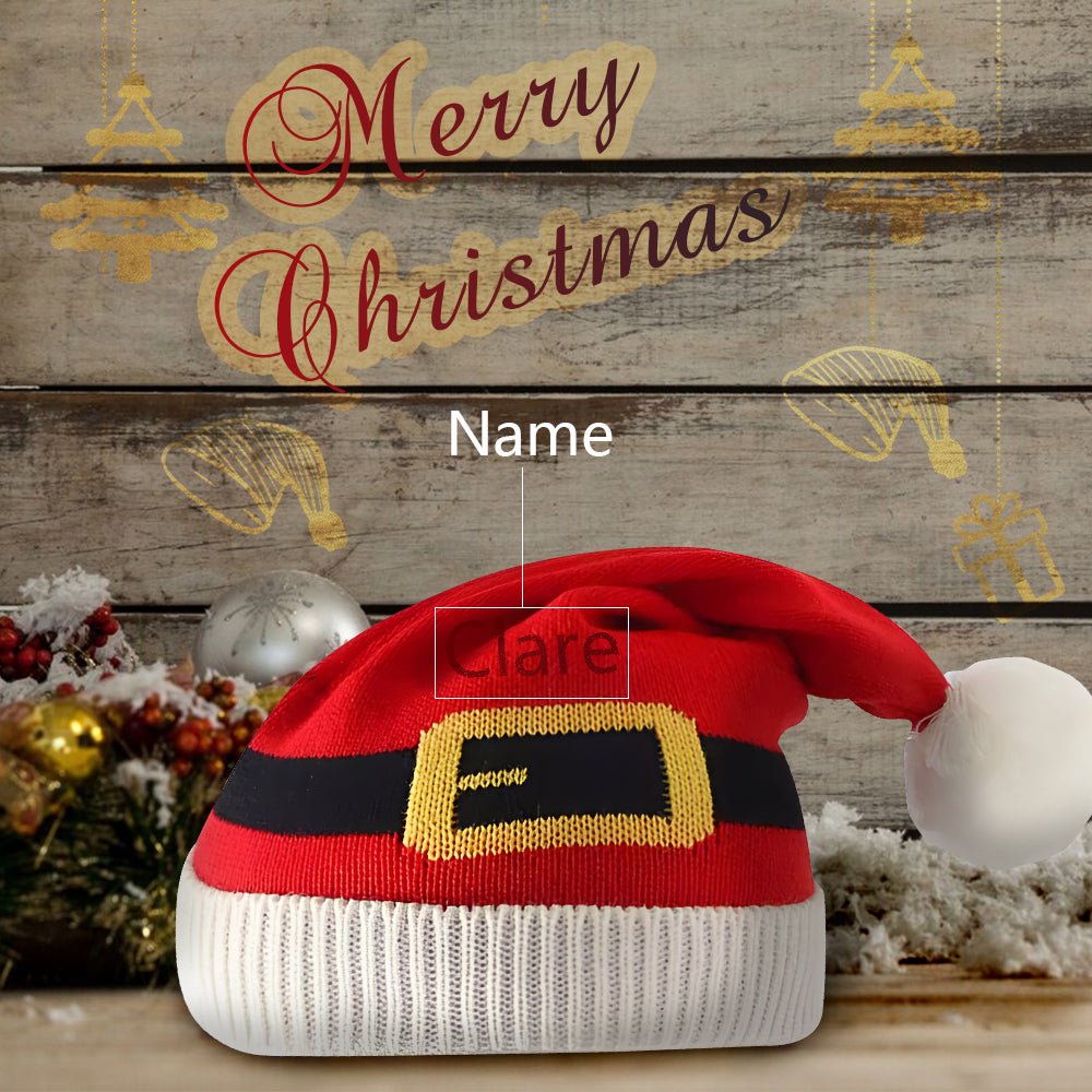 Custom Name Christmas Hat