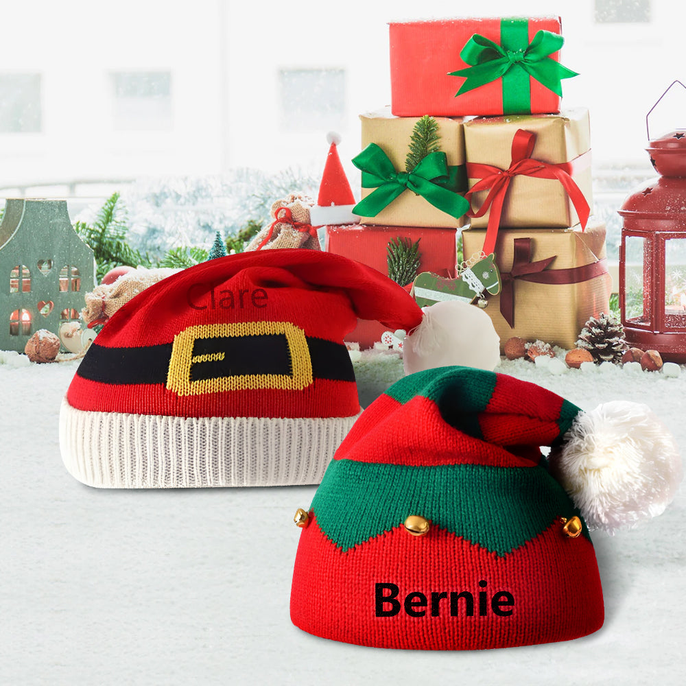 Custom Name Christmas Hat