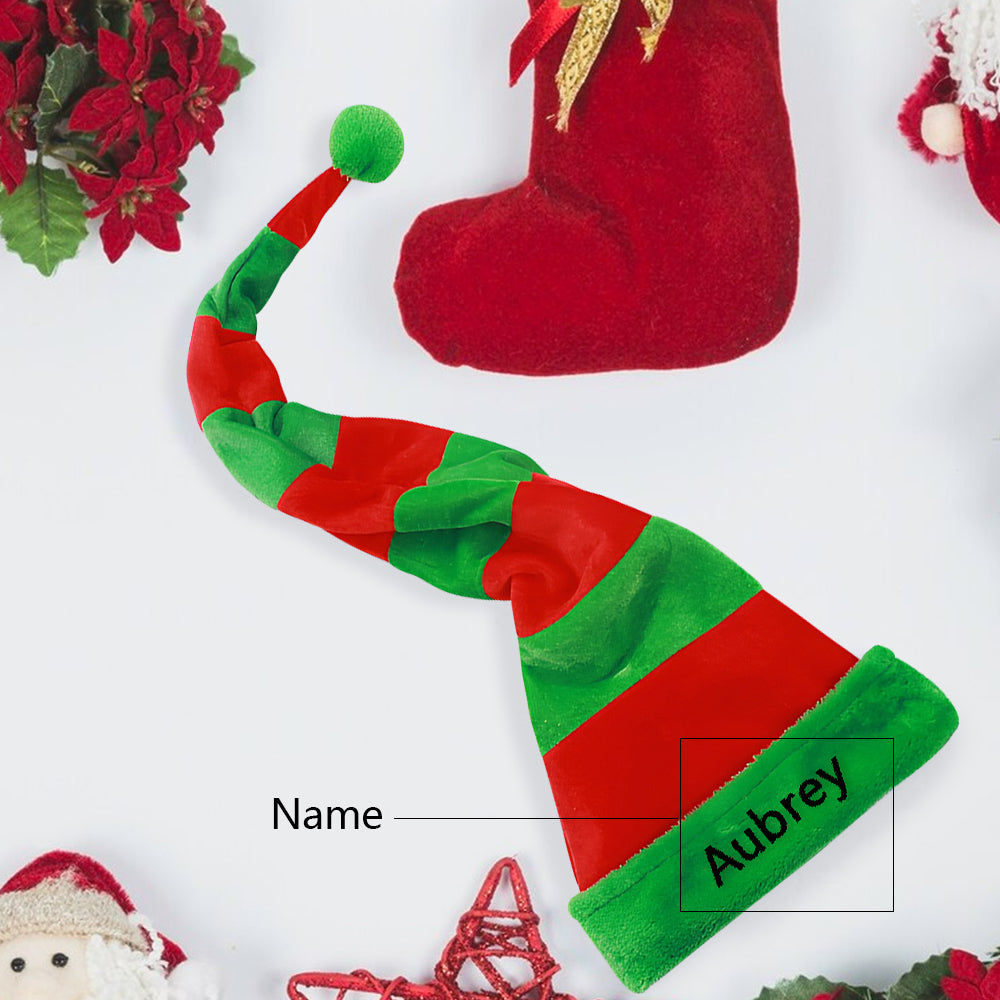 Custom Name Christmas Hat