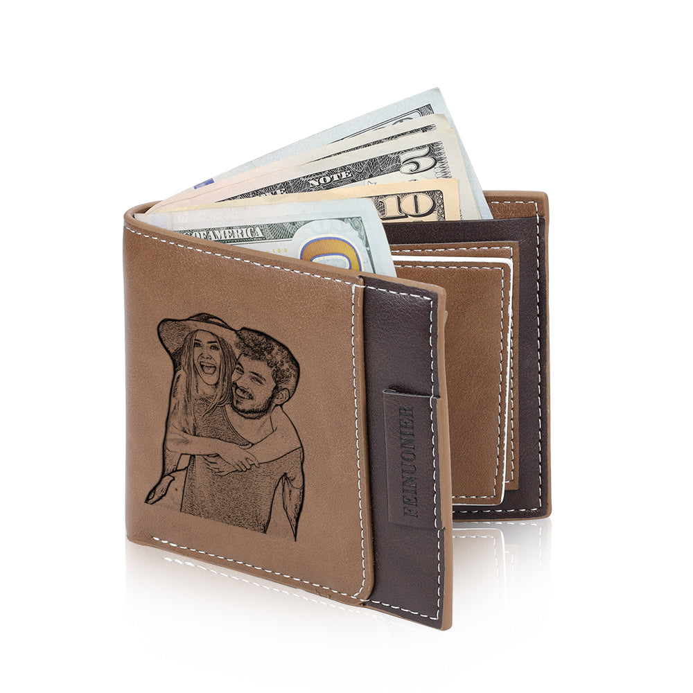 Custom Photo PU Leather Wallet