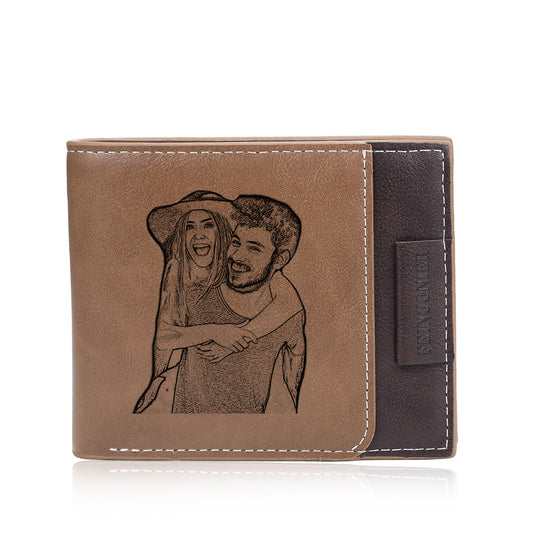 Custom Photo PU Leather Wallet