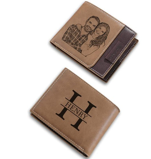 Custom Photo PU Leather Wallet