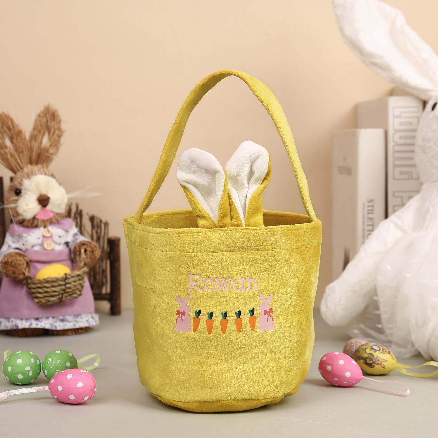 Custom Name Easter Basket