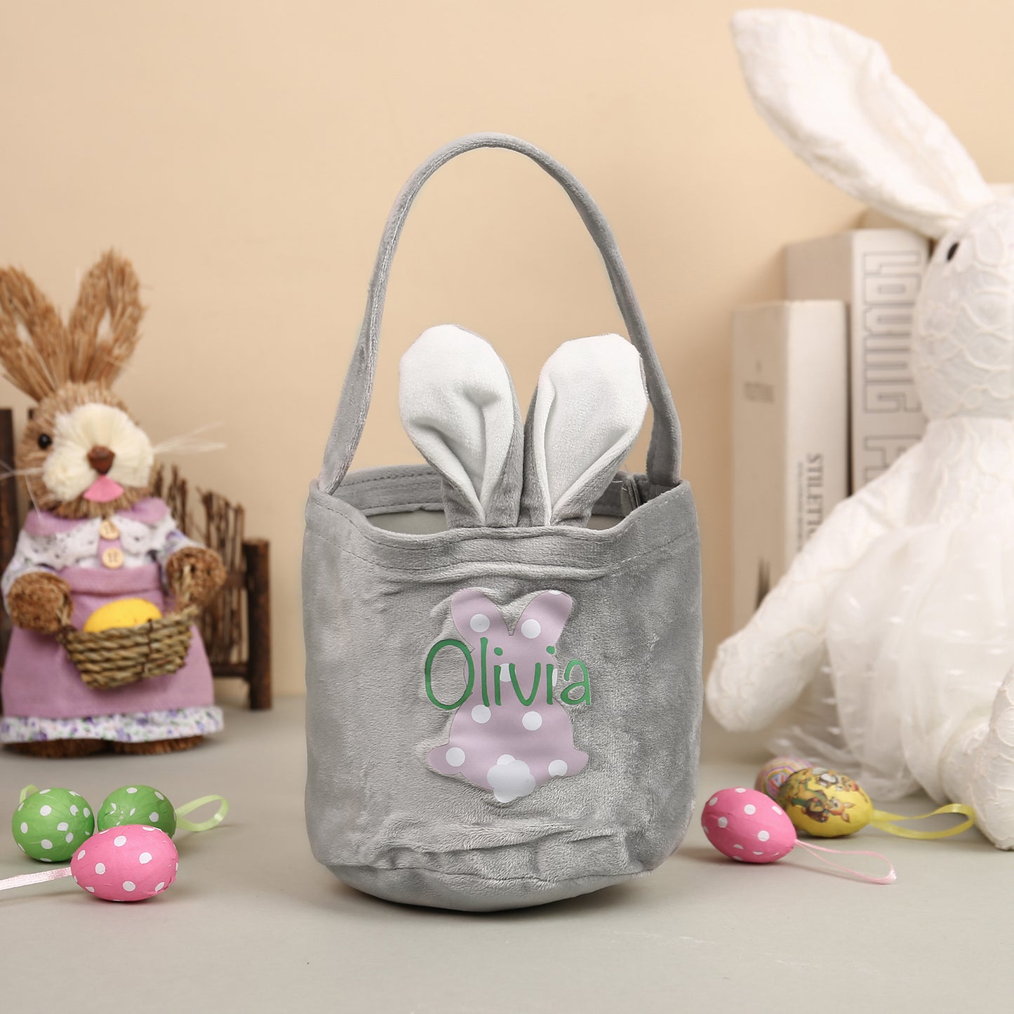 Custom Name Easter Basket