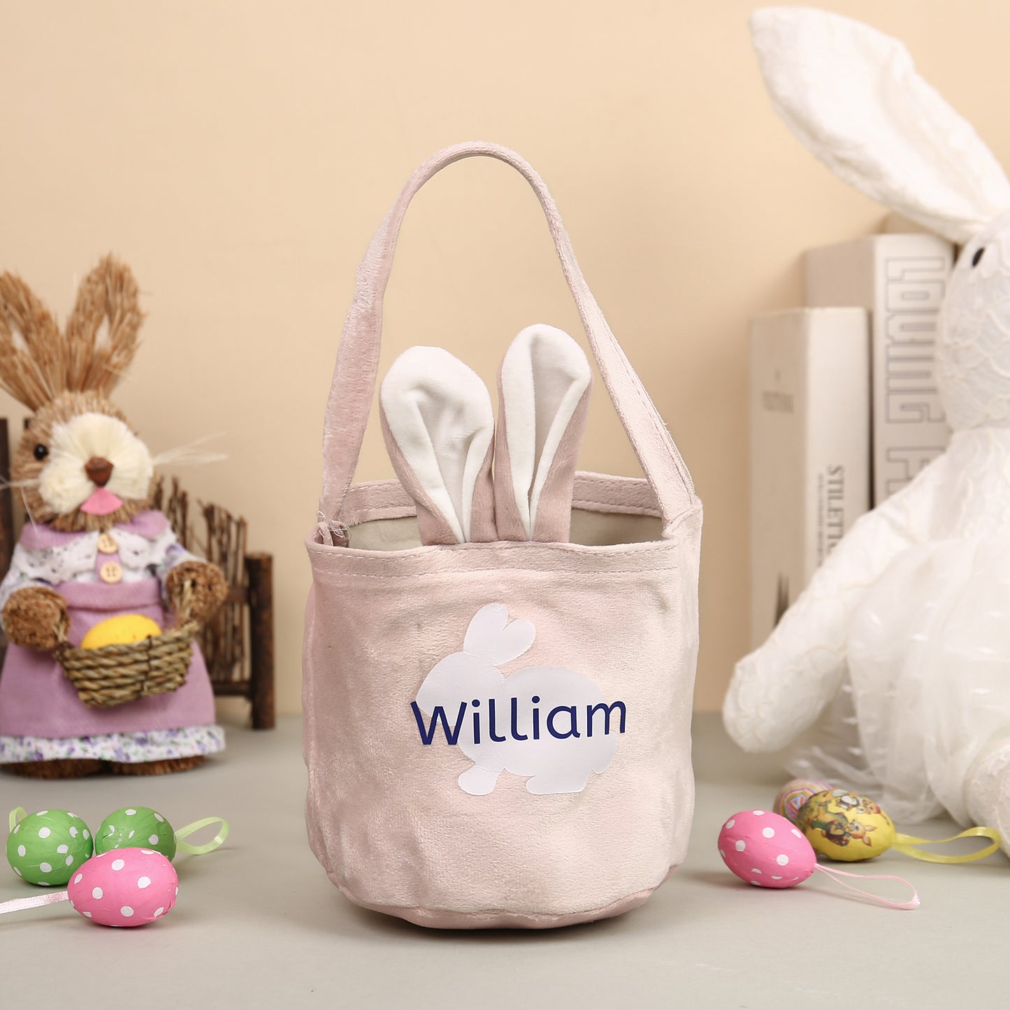 Custom Name Easter Basket