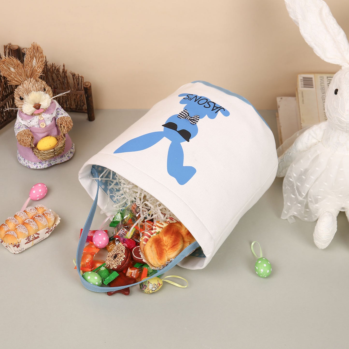 Custom Name Easter Basket