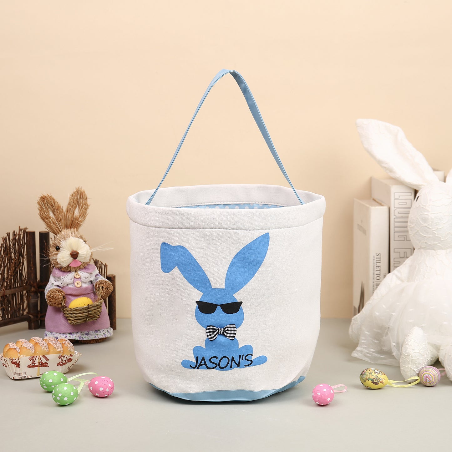 Custom Name Easter Basket