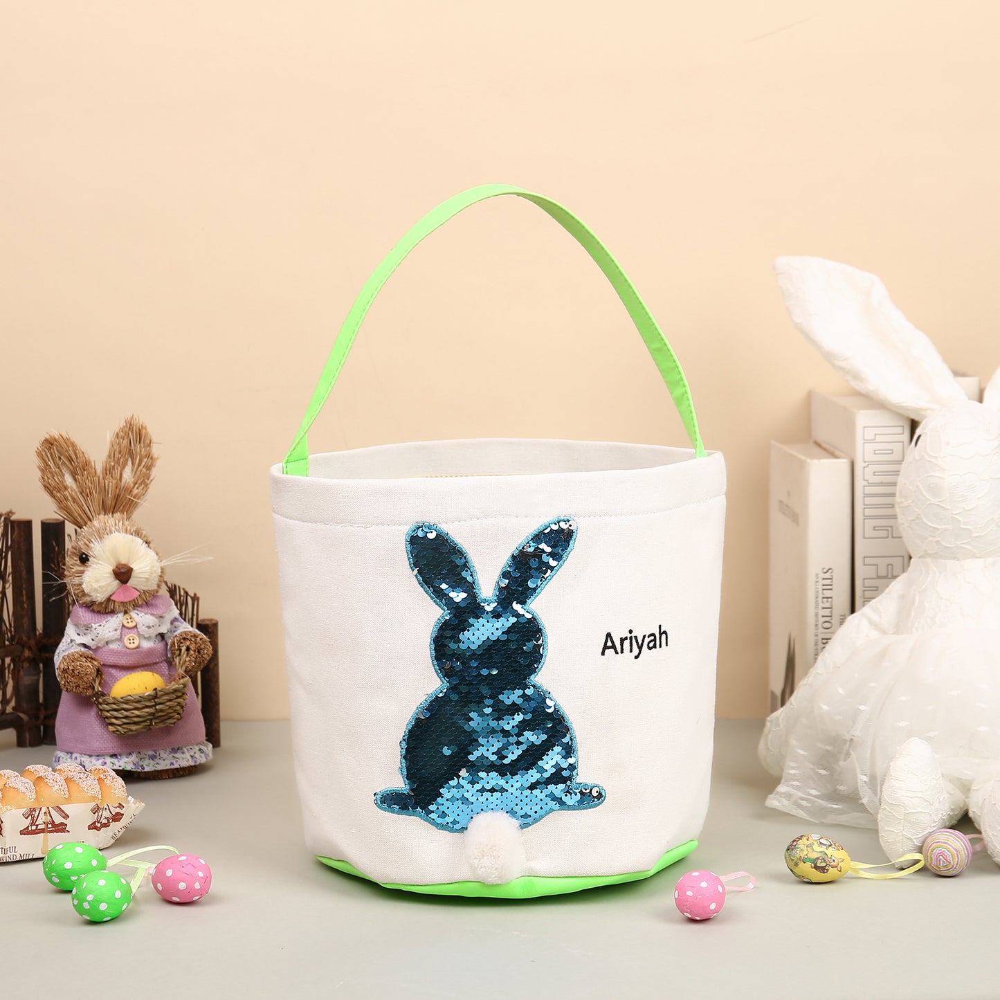 Custom Name Easter Basket