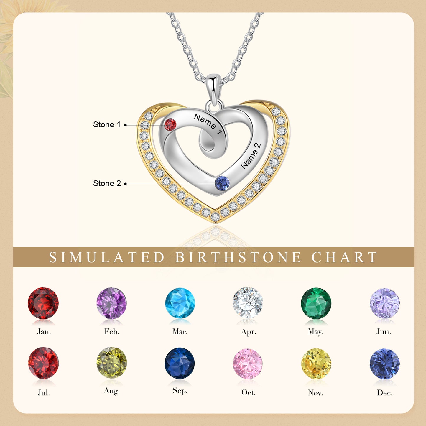 Birthstone Necklace