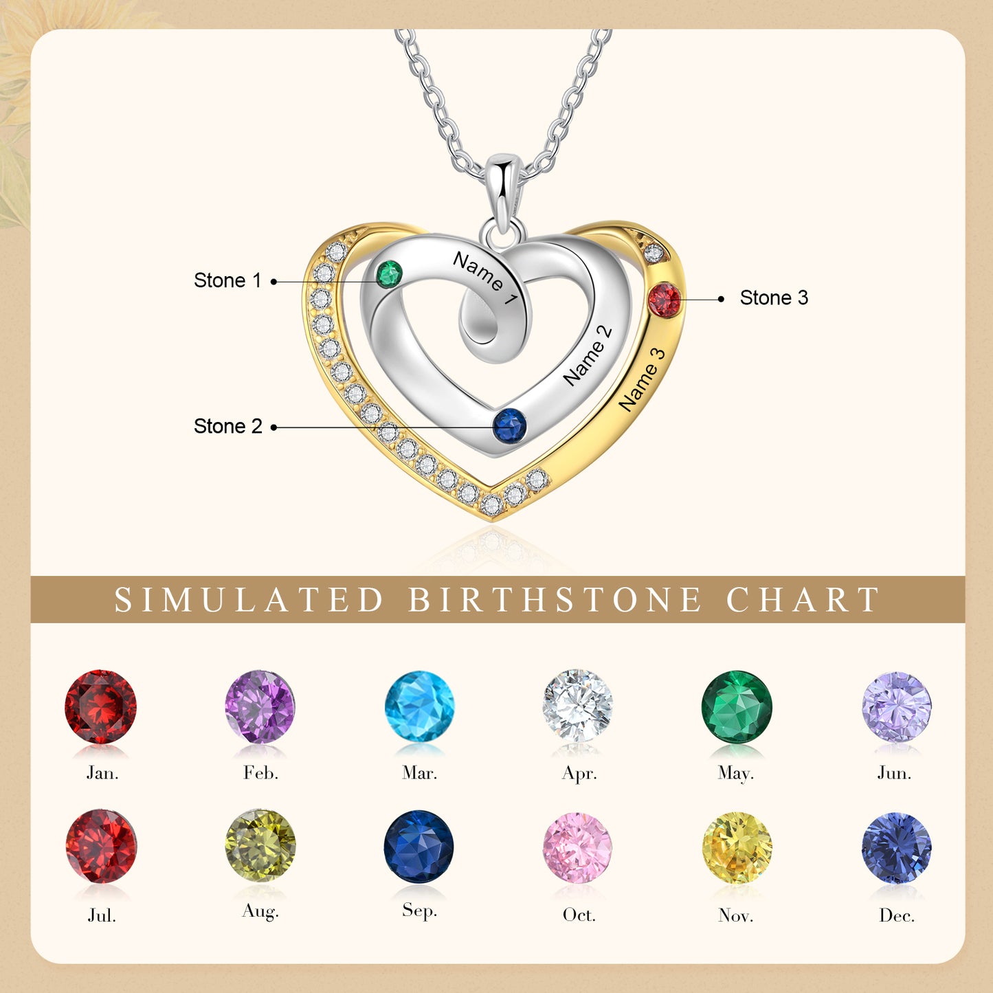 Birthstone Necklace