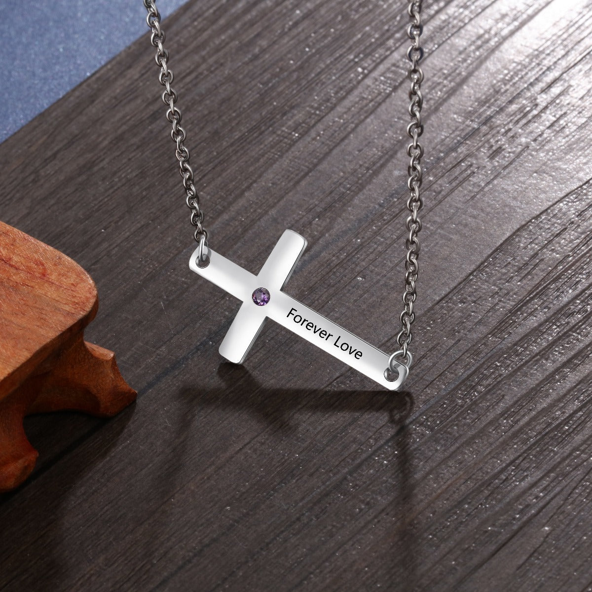 Custom Stainless Steel Cross Necklace