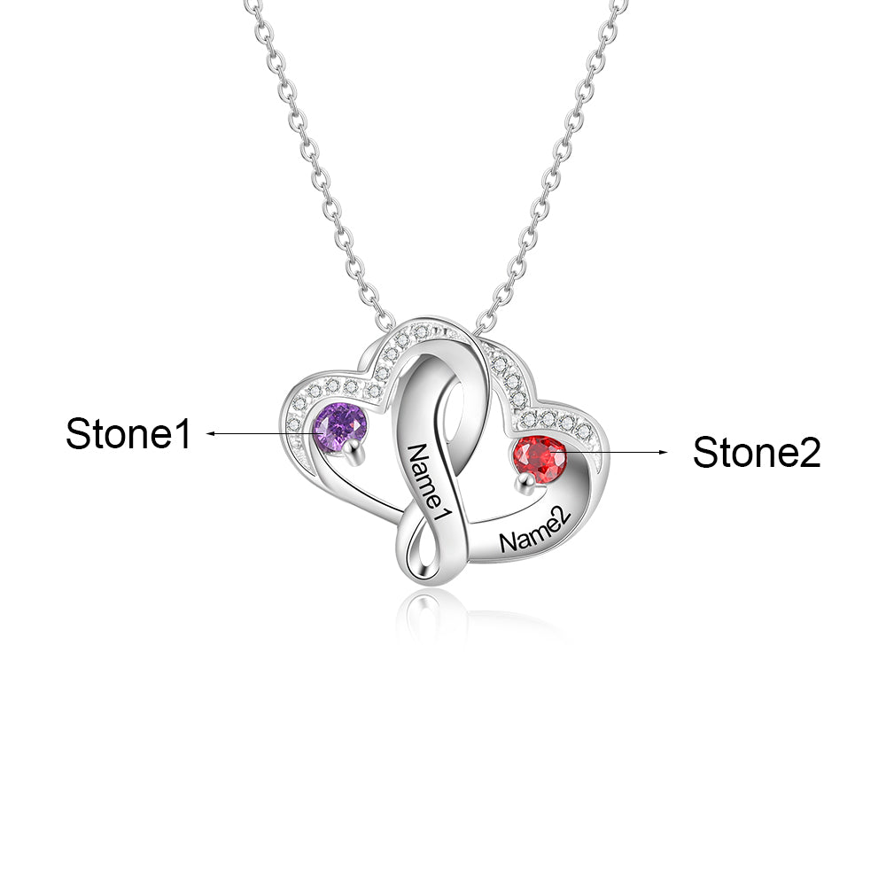 925 Sterling Silver Heart Necklace