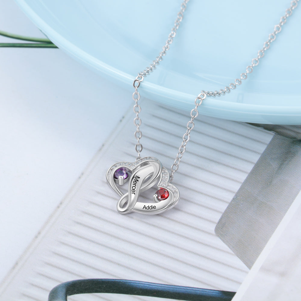 925 Sterling Silver Heart Necklace