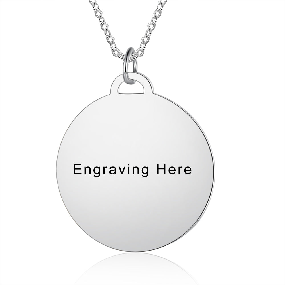 Personalized Stainless Steel Medical Necklace