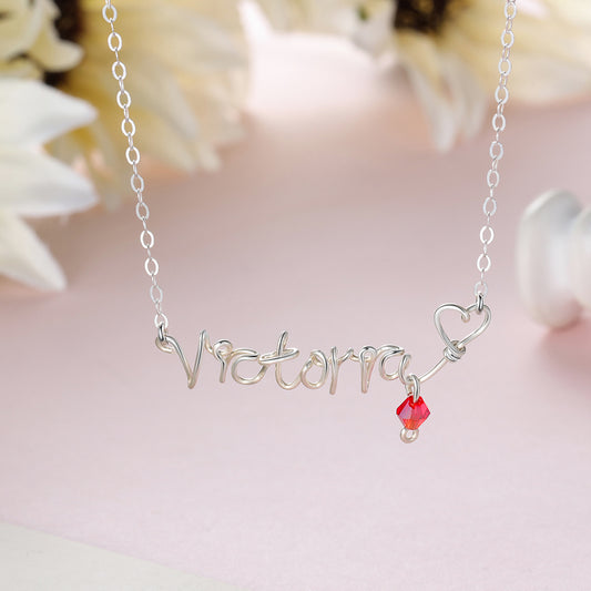 925 Sterling silver Custom Name Necklace