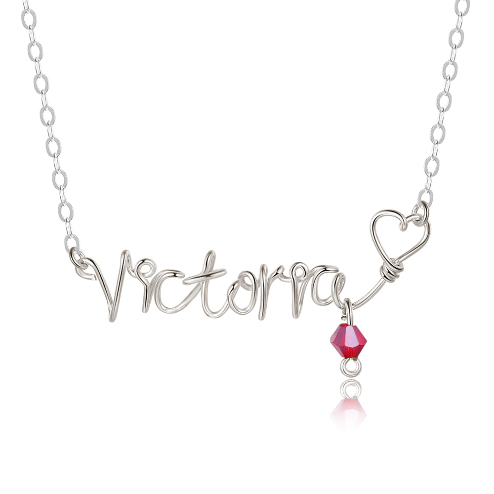 925 Sterling silver Custom Name Necklace