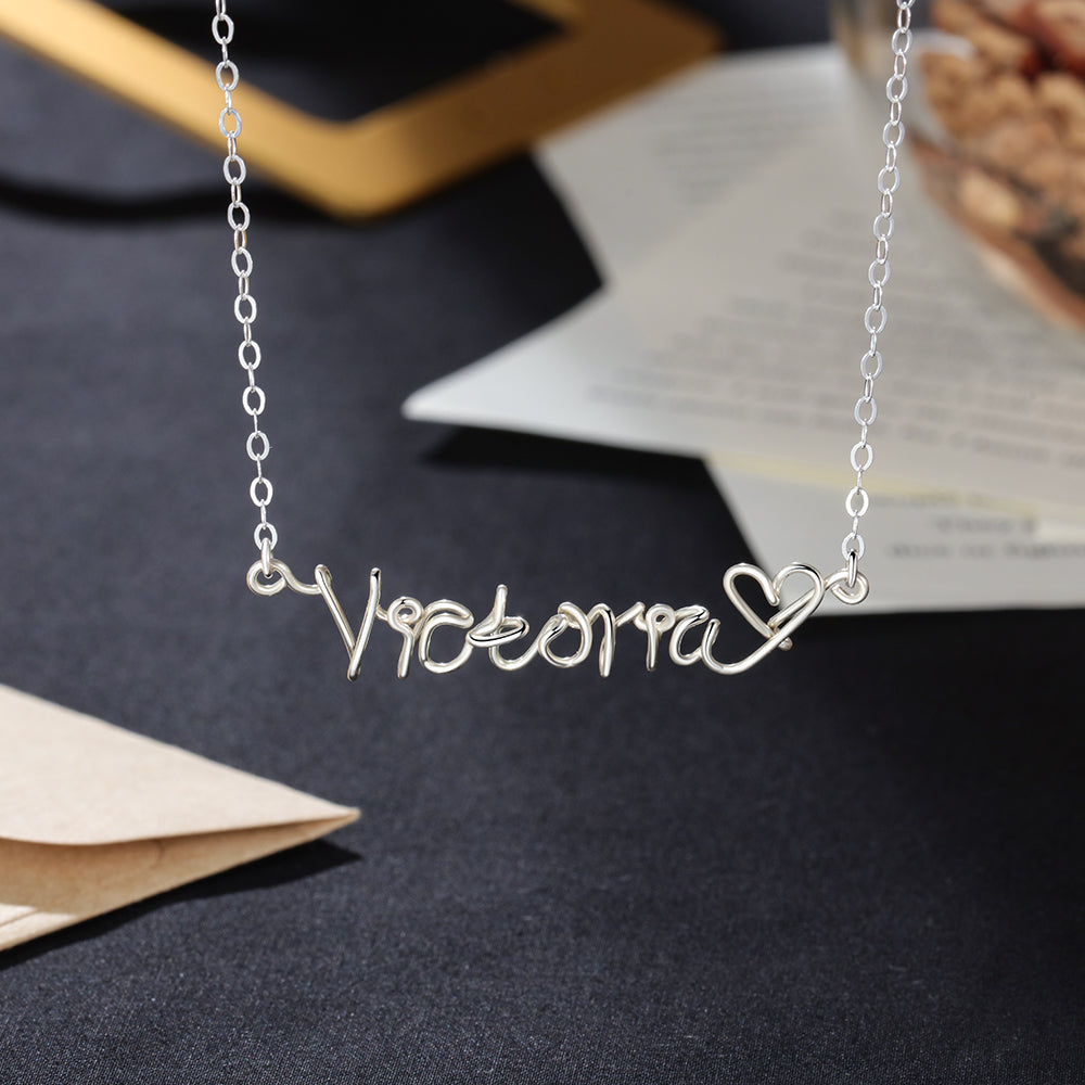 925 Sterling silver Custom Name Necklace