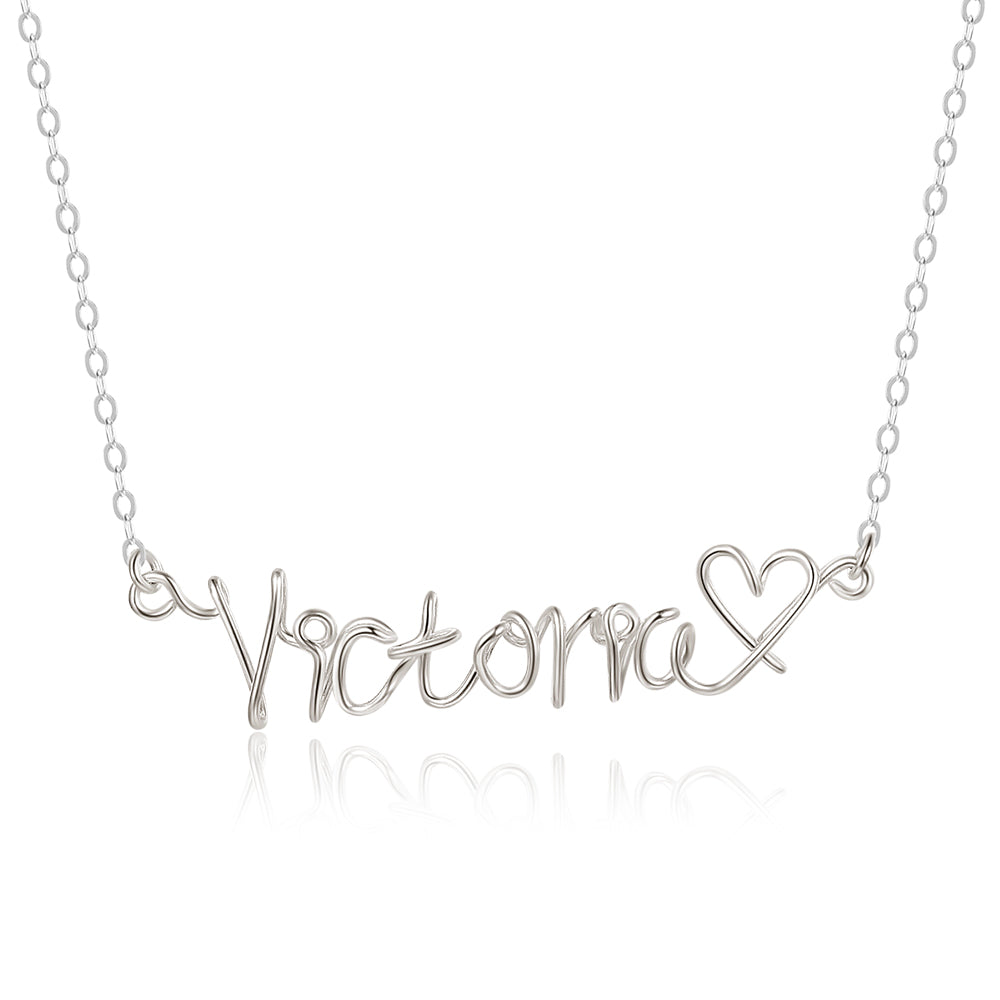 925 Sterling silver Custom Name Necklace