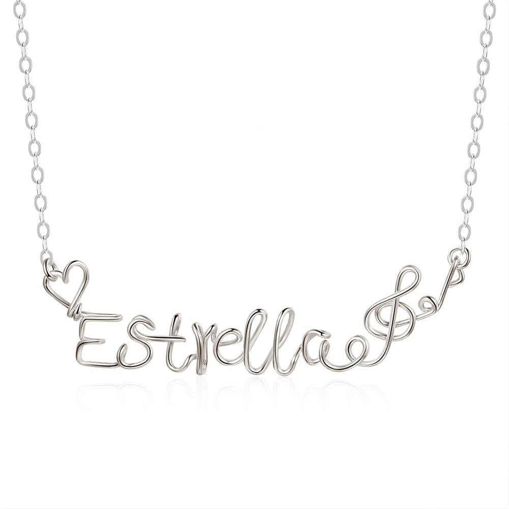 925 Sterling silver Name Necklace