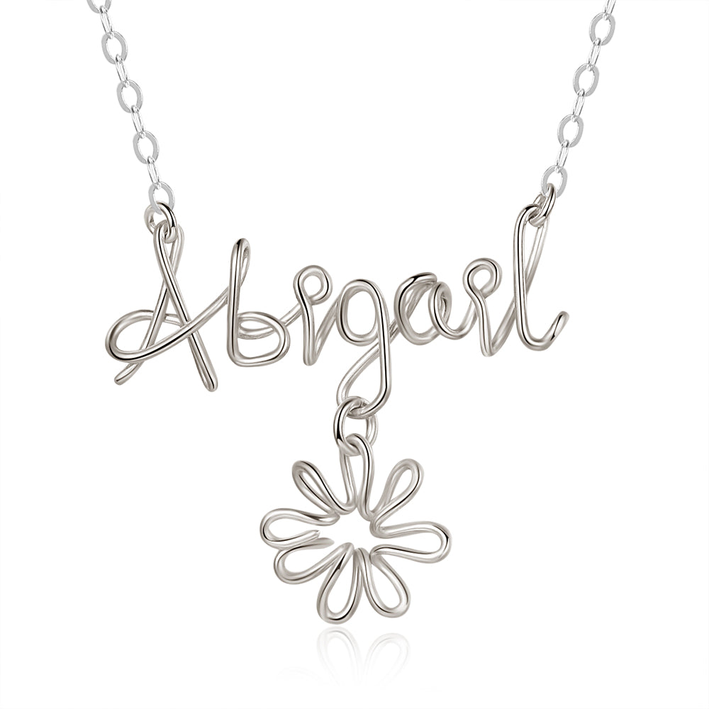 925 Sterling silver Custom Name Necklace