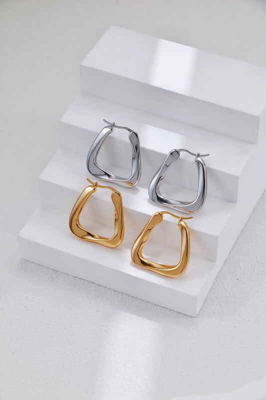 Geometric Irregular Earrings