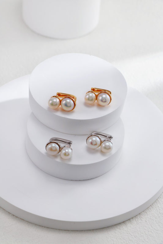 Elegant Pearl Ear Cuffs
