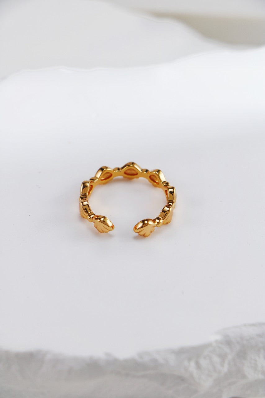 Small Shell Open Ring