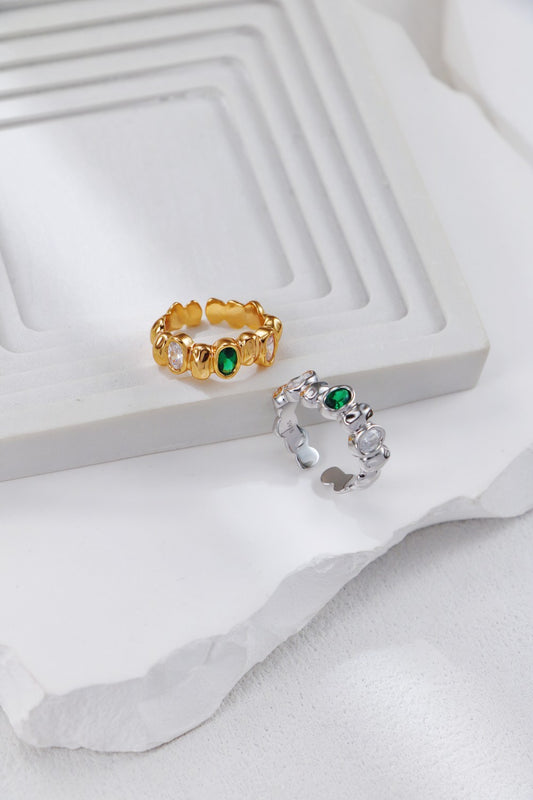 Classic Zirconia Stone Set Ring