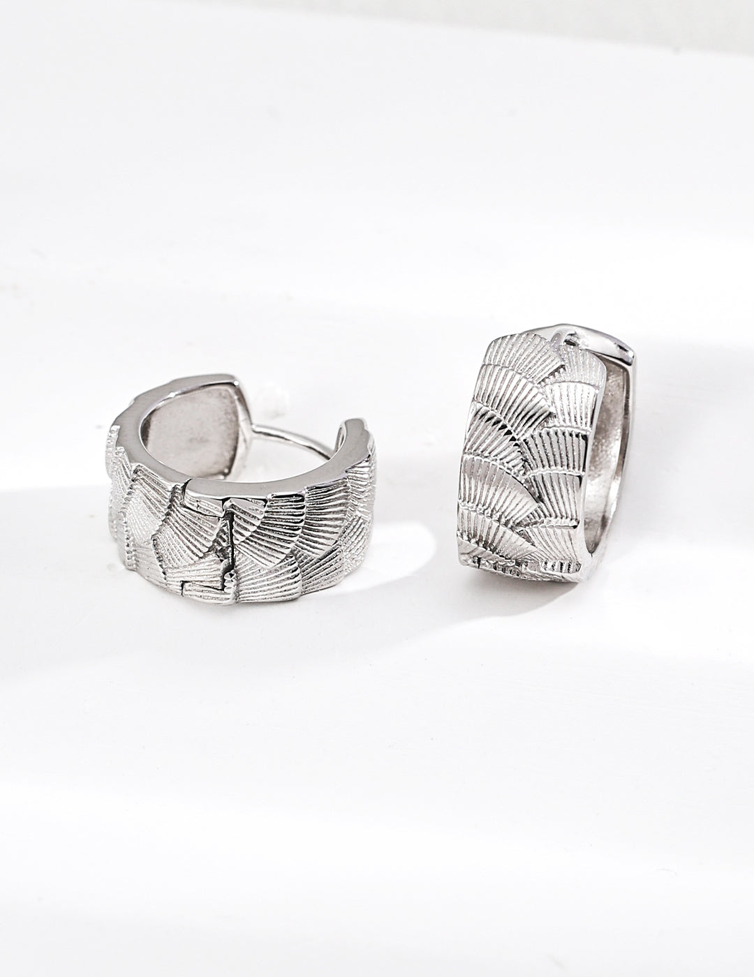 Pine Needle Texture Earrings