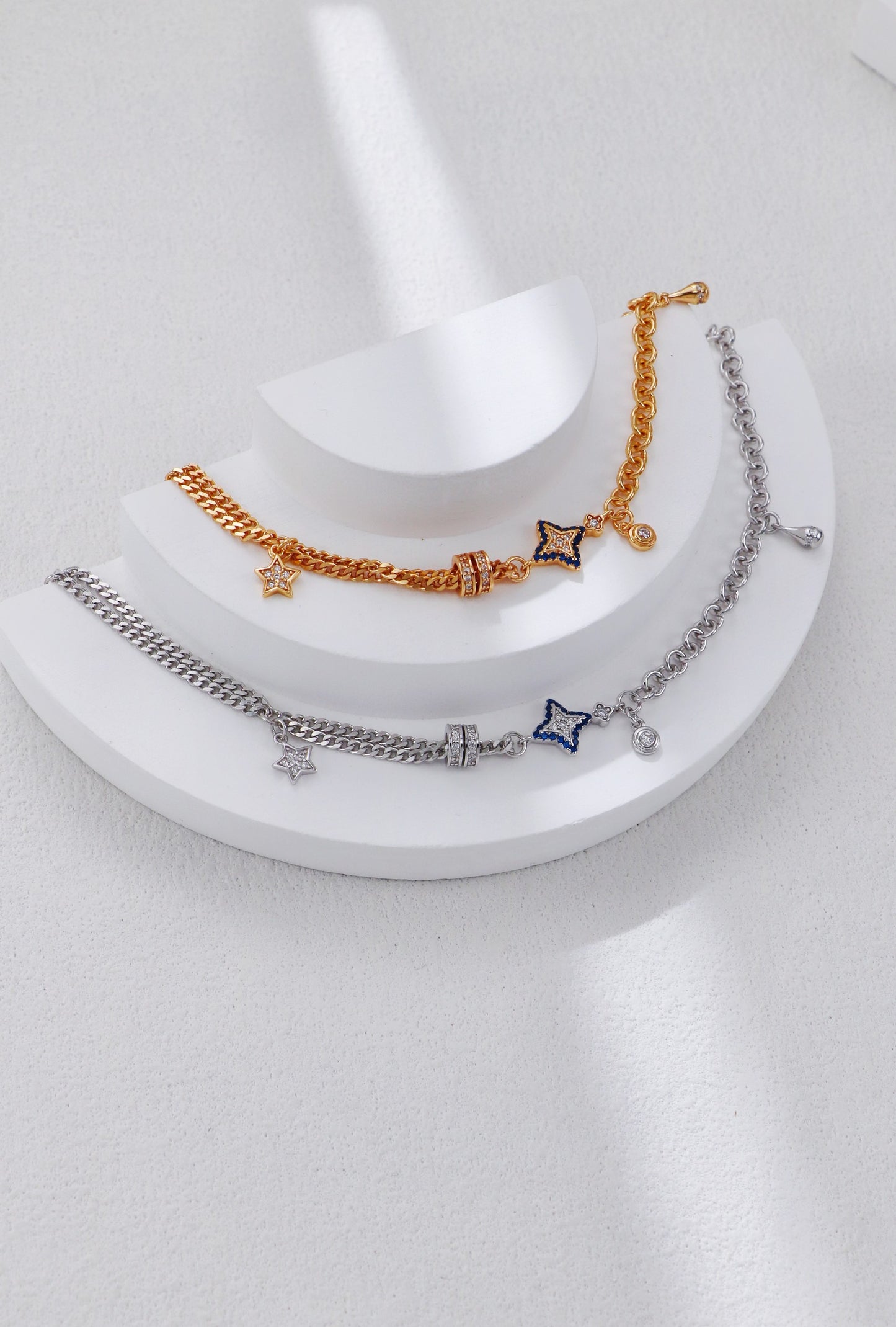 Celestial Star Charm Bracelet