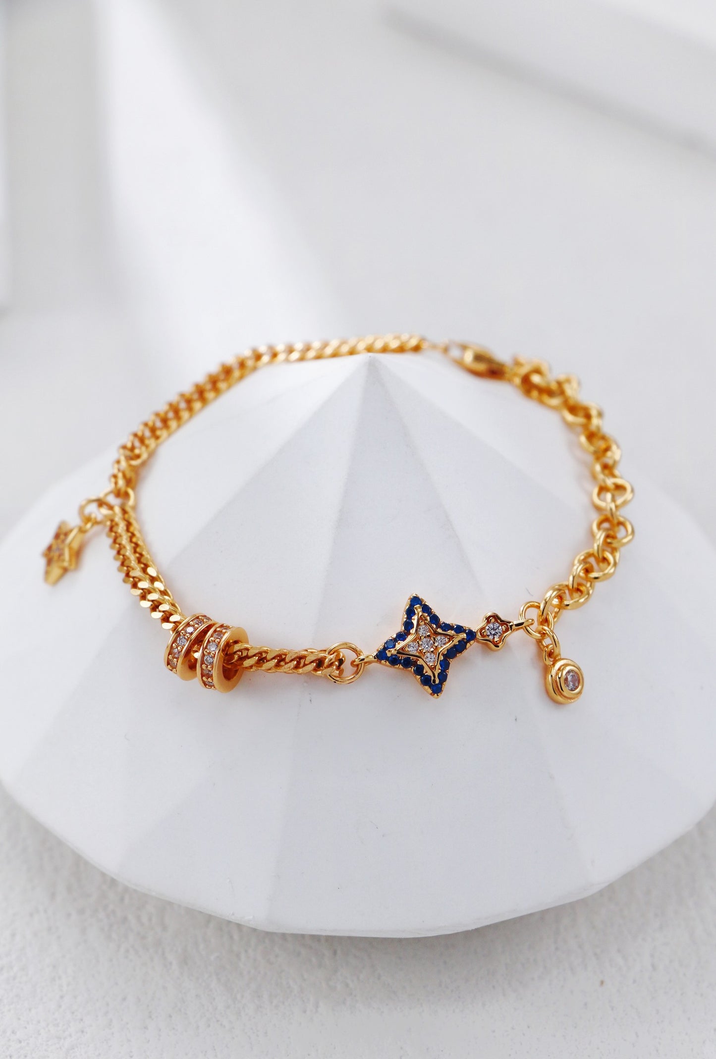 Celestial Star Charm Bracelet
