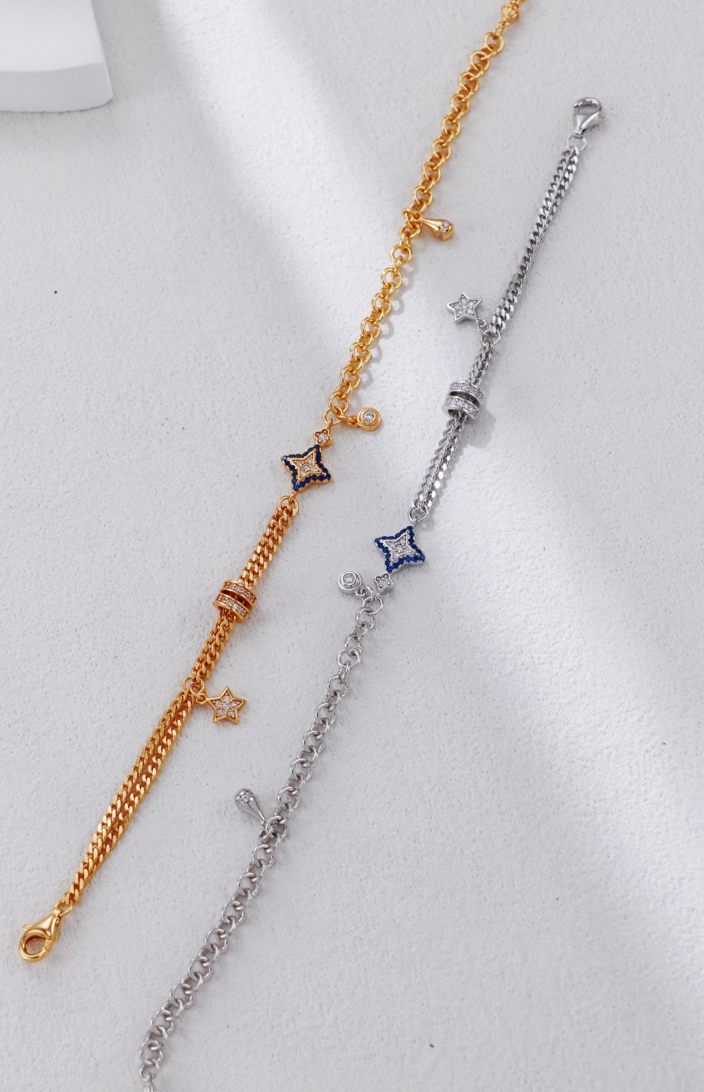 Celestial Star Charm Bracelet